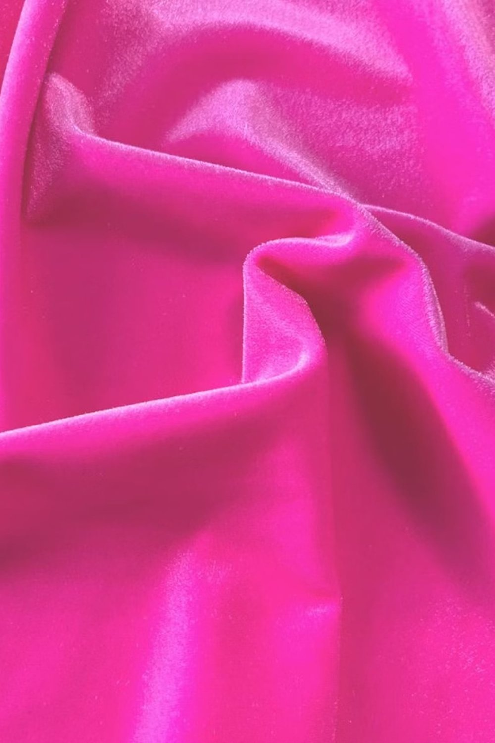 Kumaş Stretch Kadife F.Pembe