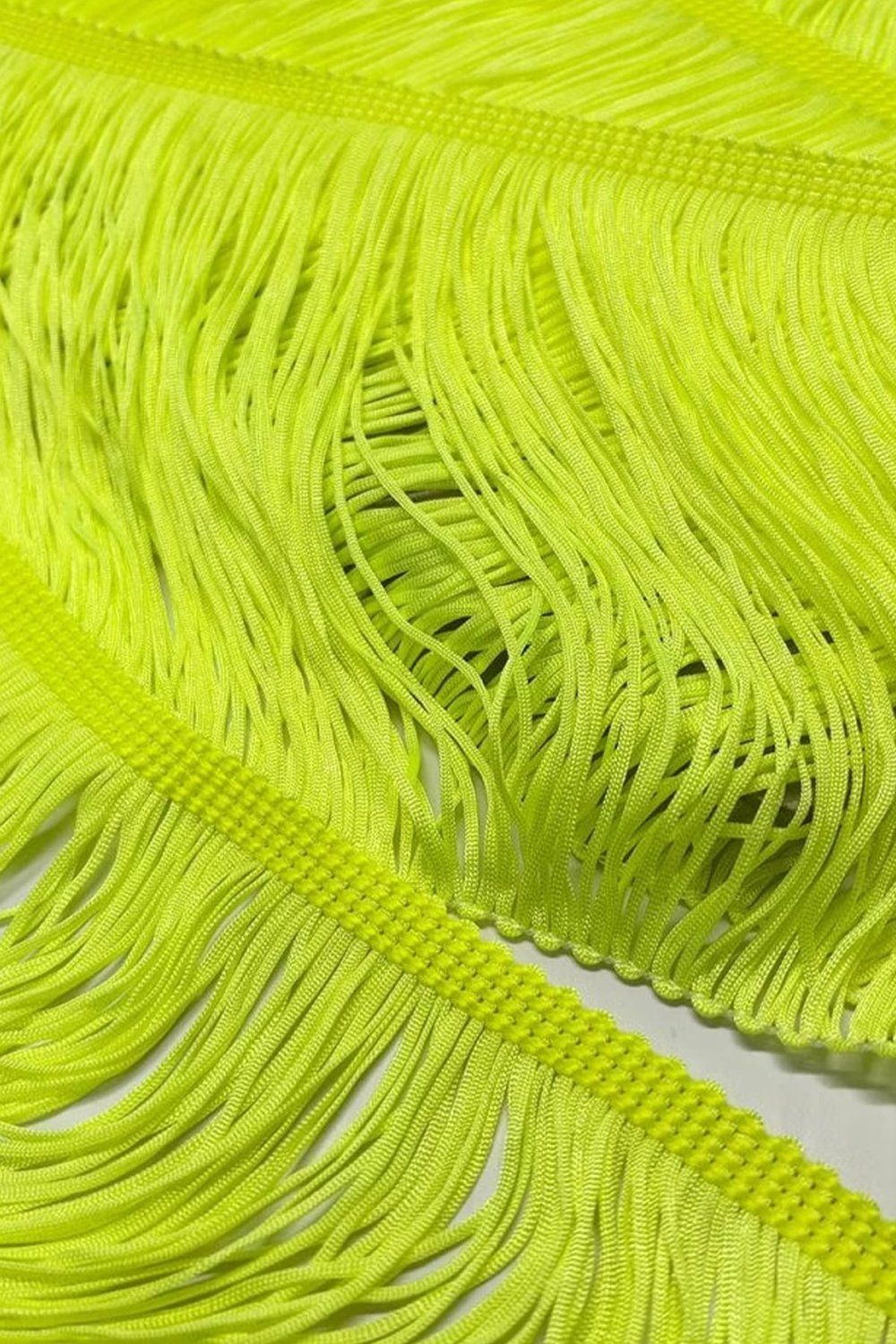 Kumaş Stretch Püskül 15cm F.Sarı
