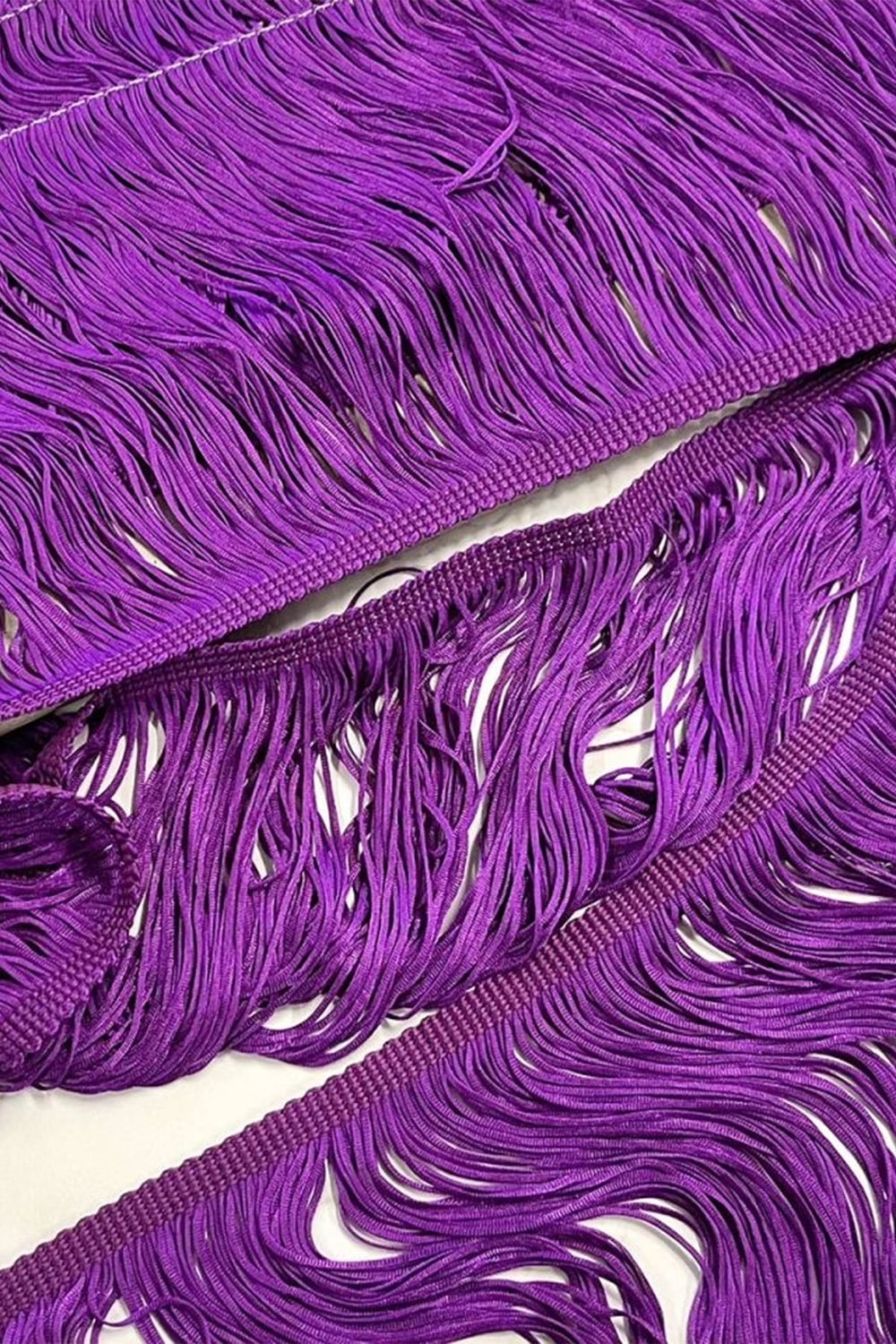 Kumaş Stretch Püskül 30cm F.Fuşya