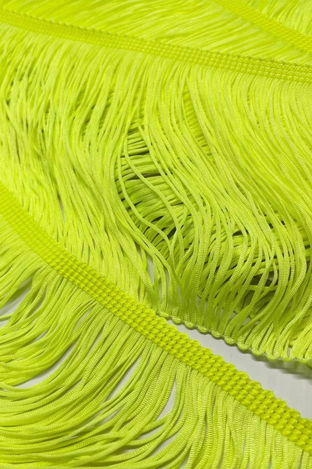 Kumaş Stretch Püskül 30cm F.Sarı