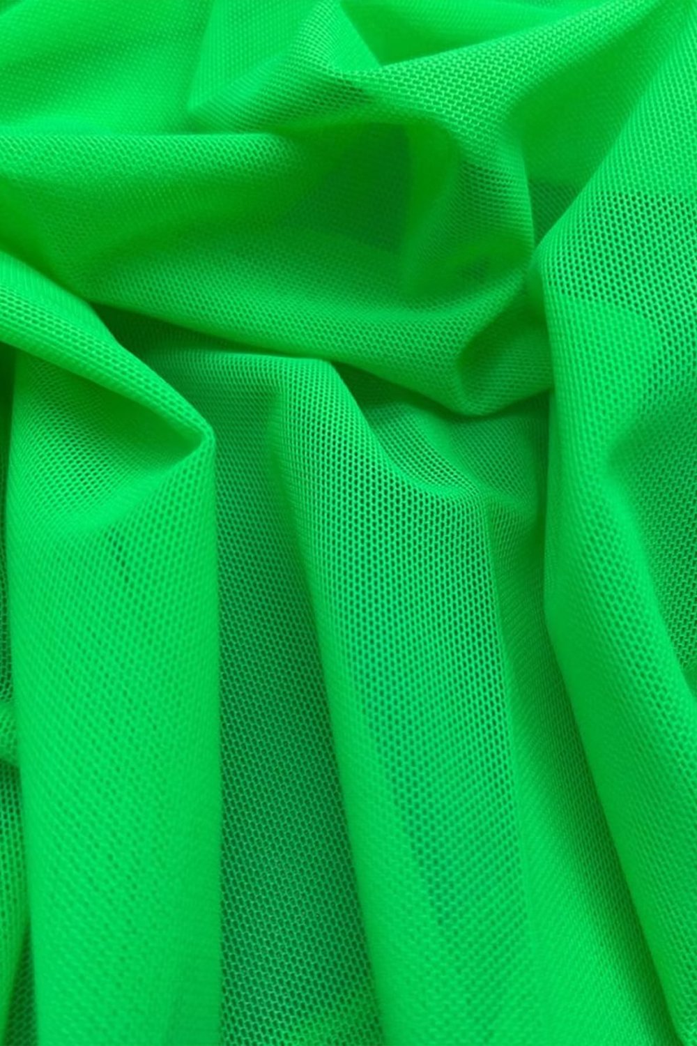 Kumaş Stretch Tül F.Yeşil
