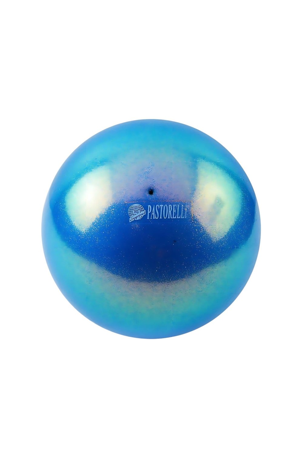 Pastorelli High Vision Ball 18cm Simli Ritmik Cimnastik Topu Sapphire