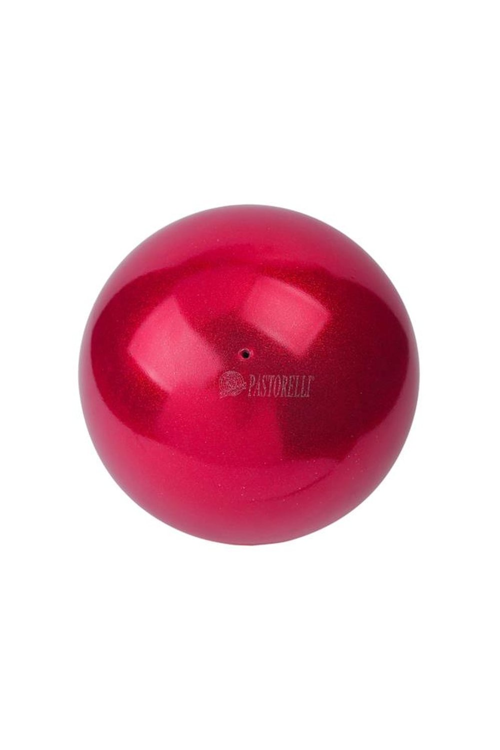 Pastorelli High Vision Ball 18cm Simli Ritmik Cimnastik Topu Strawberry
