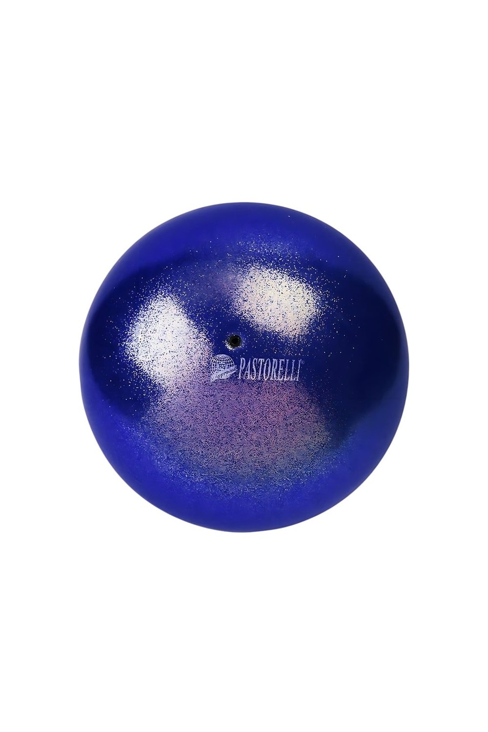 Pastorelli High Vision Ball 18cm Simli Ritmik Cimnastik Topu Blue