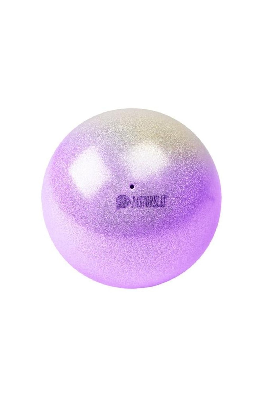 Pastorelli High Vision Shaded Ball 18cm Simli Ritmik Cimnastik Topu Silver/Lilac