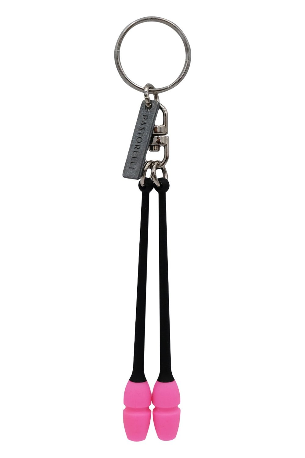 Pastorelli Mashina Clubs Keychain Black x Fluorescent Pink