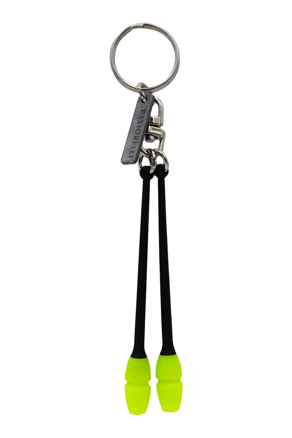 Pastorelli Mashina Clubs Keychain Black x Lime Green
