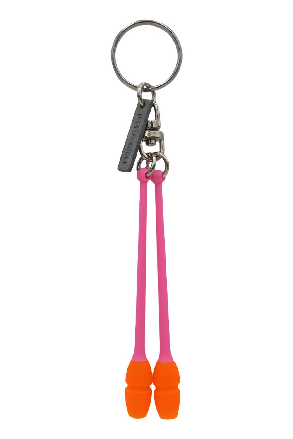 Pastorelli Mashina Clubs Keychain Fluorescent Pink x Orange
