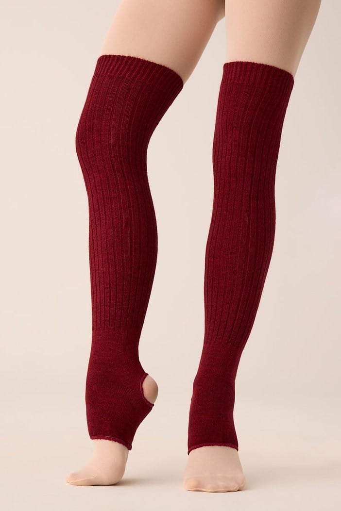 Pridance Bacak Isıtıcı 70 cm Bordo 3098