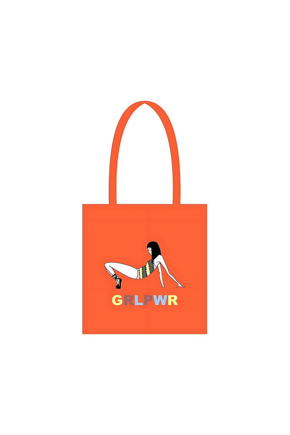 RU SAHNE SANATLARI GYROTONIC TOTE BAG TURUNCU