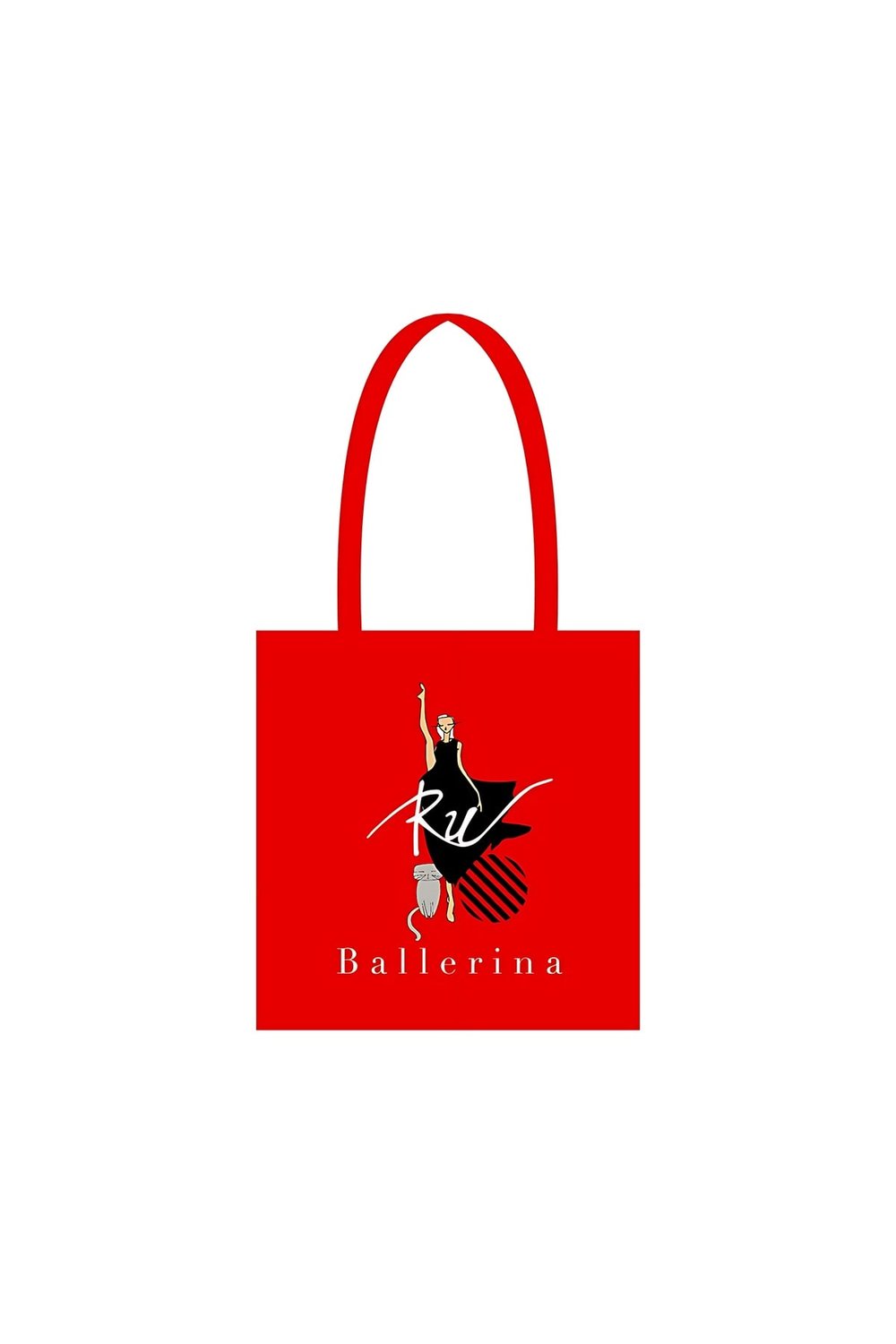 RU SAHNE SANATLARI TOTE BAG KIRMIZI