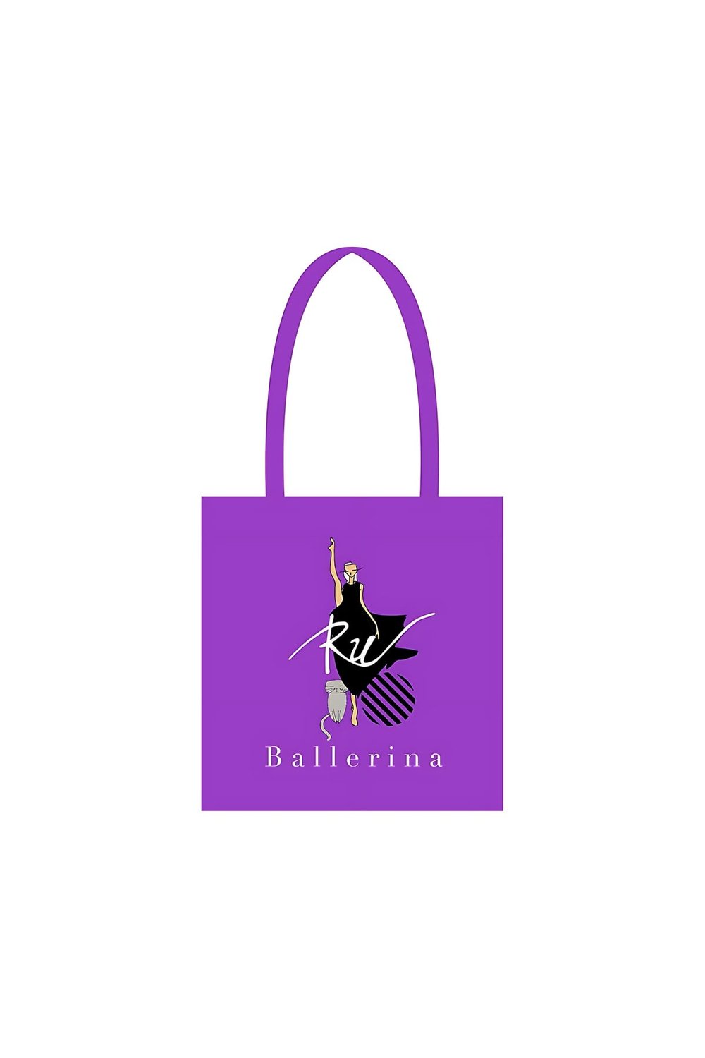 RU SAHNE SANATLARI TOTE BAG MOR