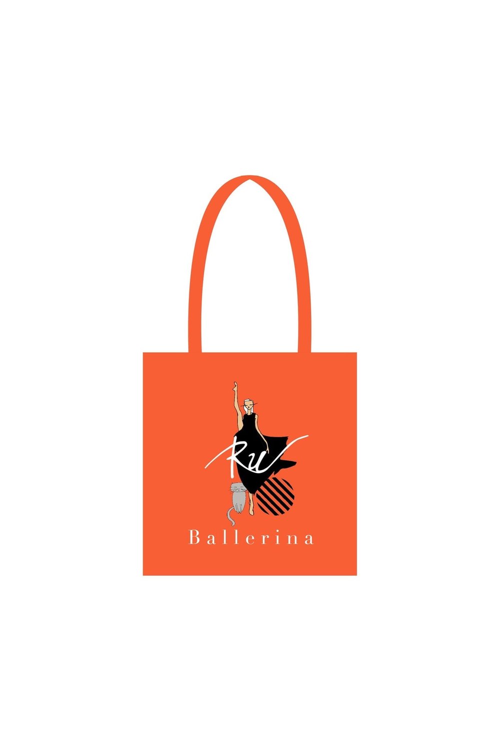 RU SAHNE SANATLARI TOTE BAG TURUNCU