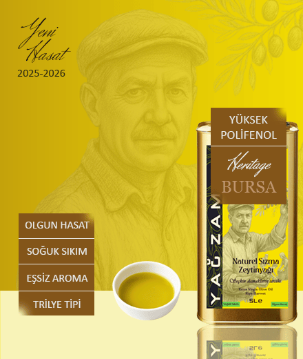 5 Litre Olgun Hasat Naturel Sızma Zeytinyağı
