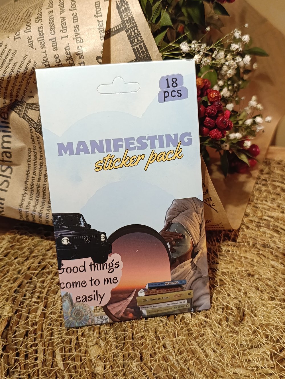 Manifest / Motivasyon / Olumlama / Motto / Hedefler Sticker Seti