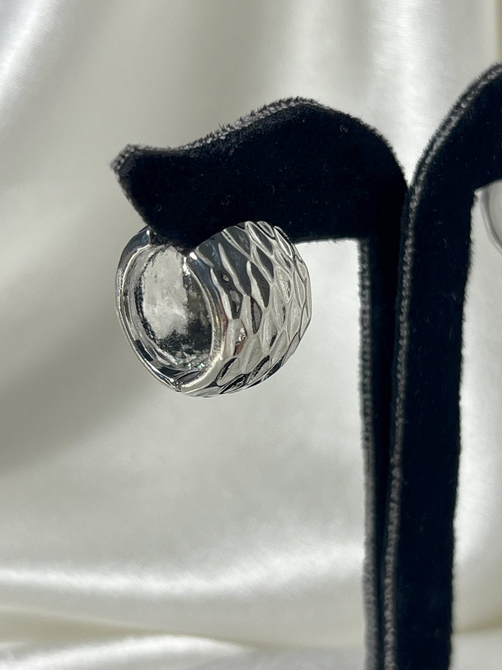 DESENLİ KÜPE - SILVER