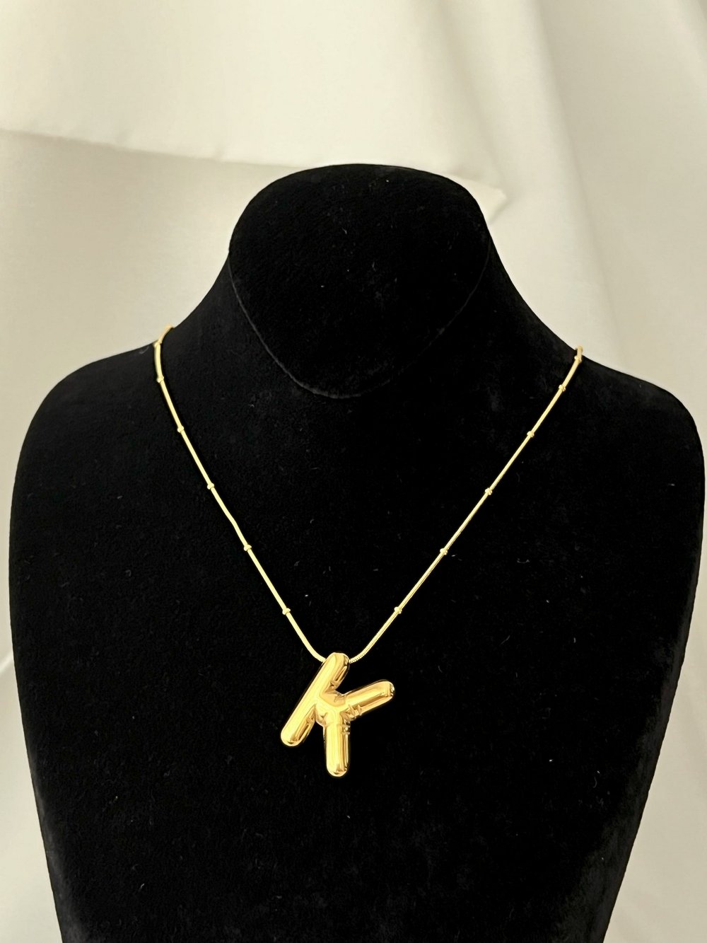 HARF KOLYESİ -K - GOLD