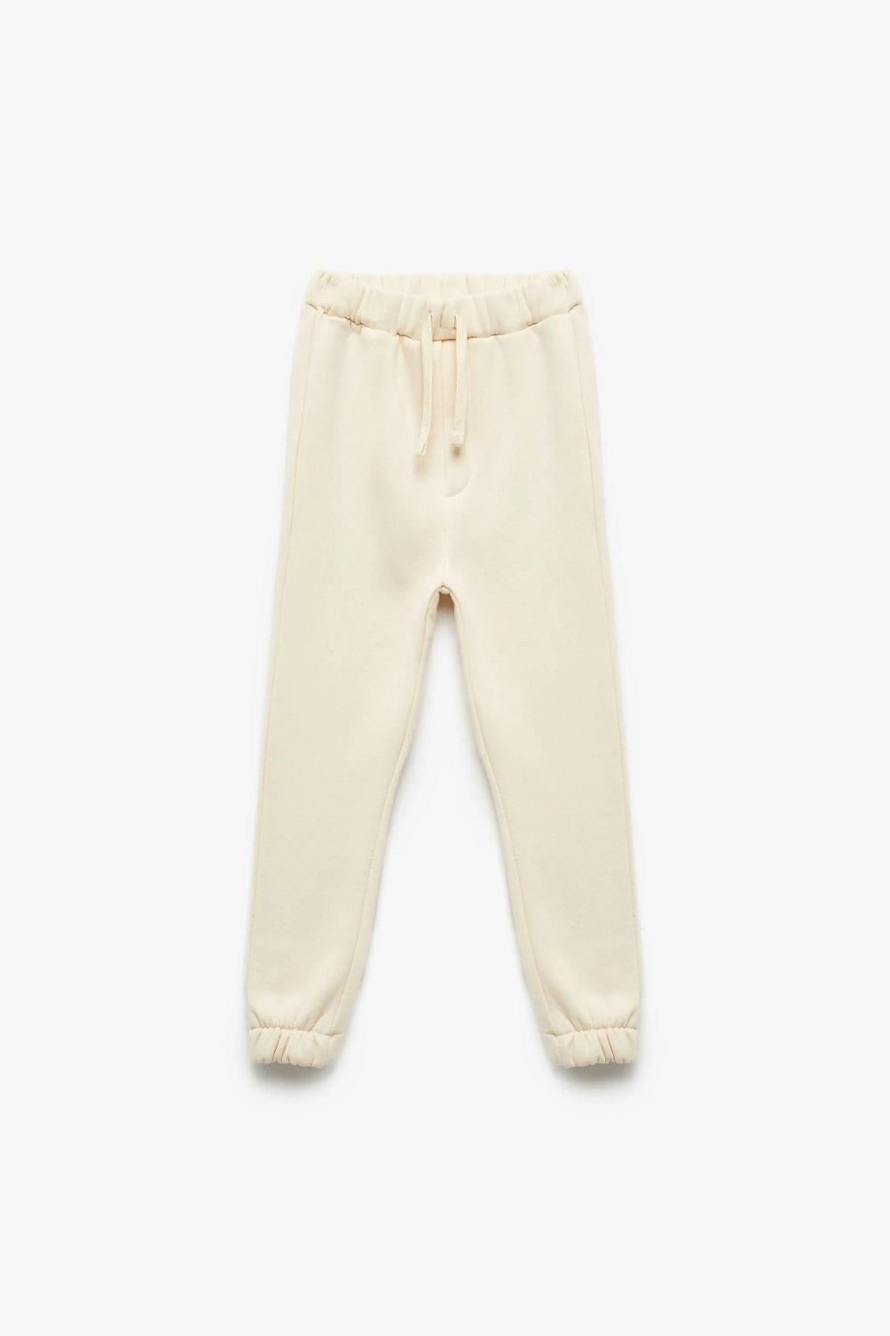 Koton Erkek Bebek Beli Bağcıklı Pamuklu Basic Jogger Eşofman Altı