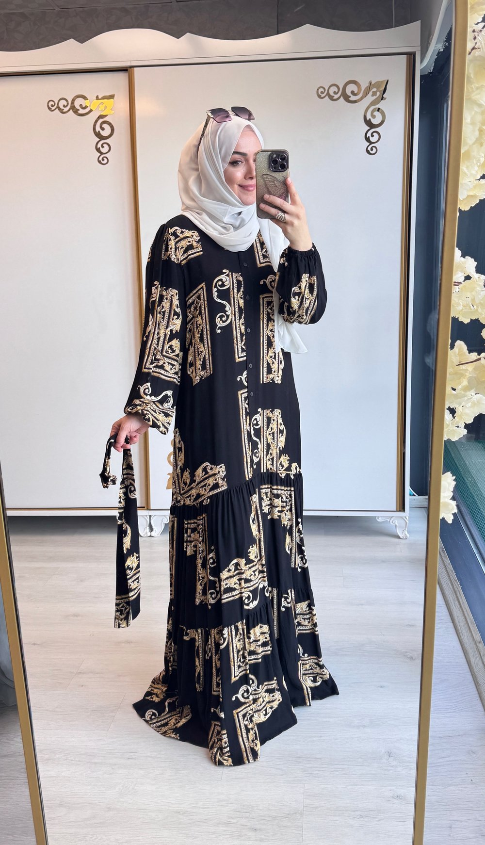 Saray Esintisi Elbise