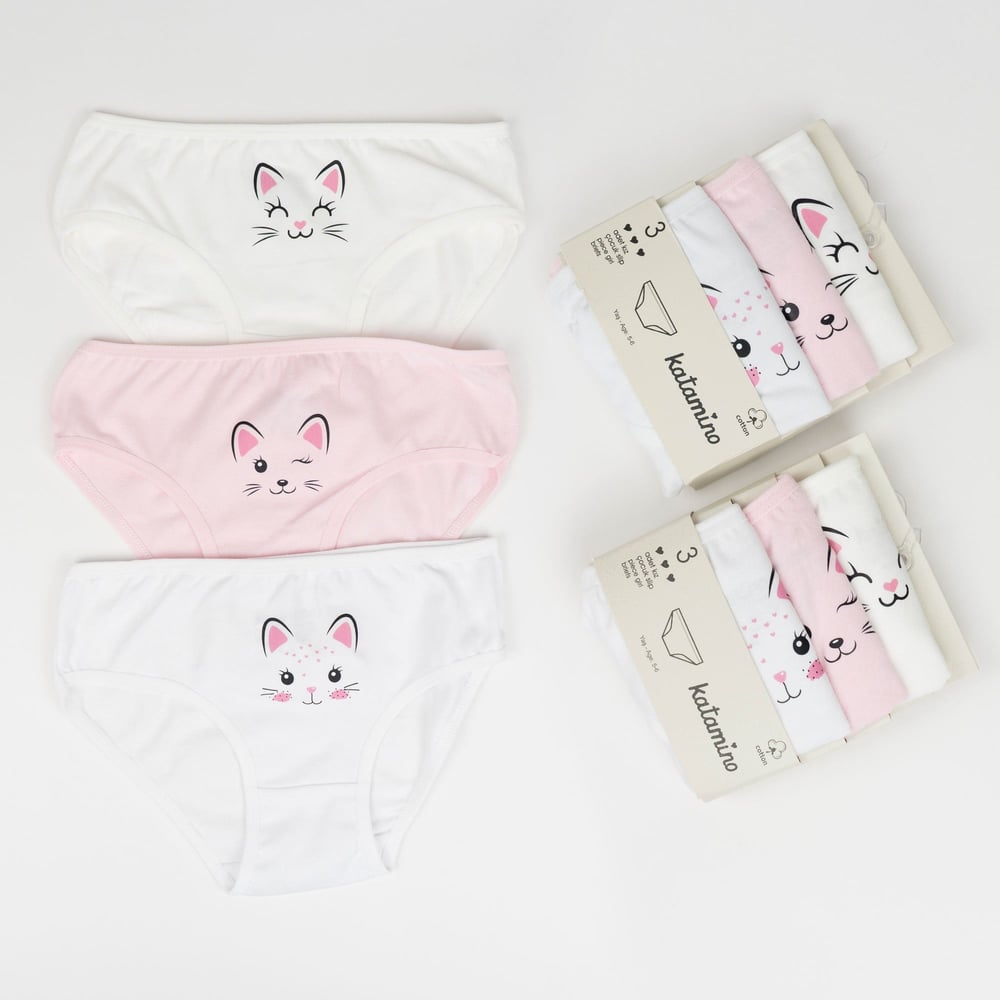 Toptan Lolla Kız 3'lü Slip