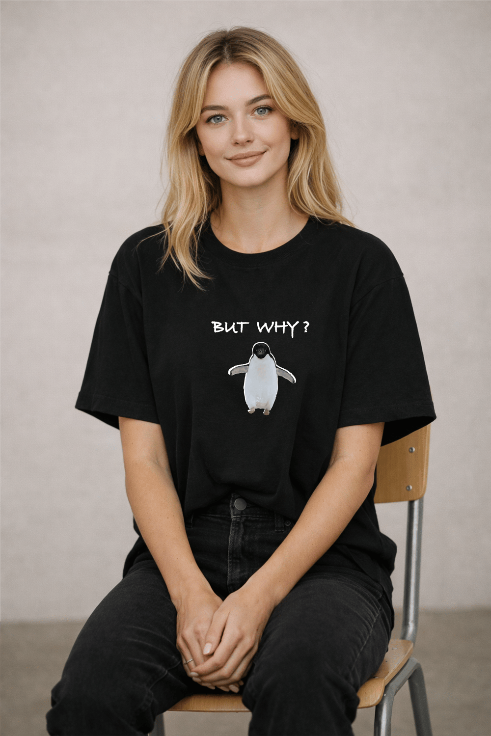 PENGUEN BUT WHY TSHİRT
