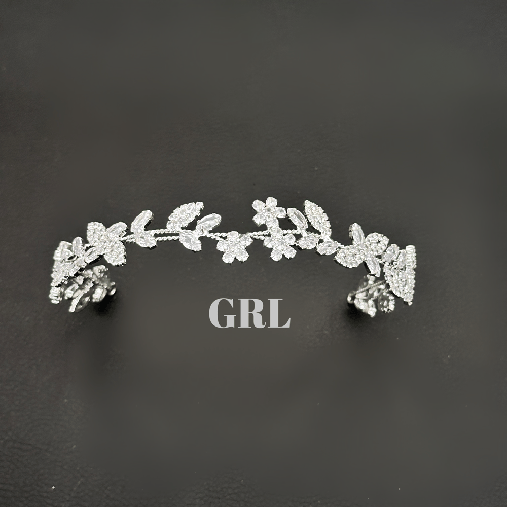 ALINA'' ZİRKON TAŞLI GELİN SAÇ AKSESUARI