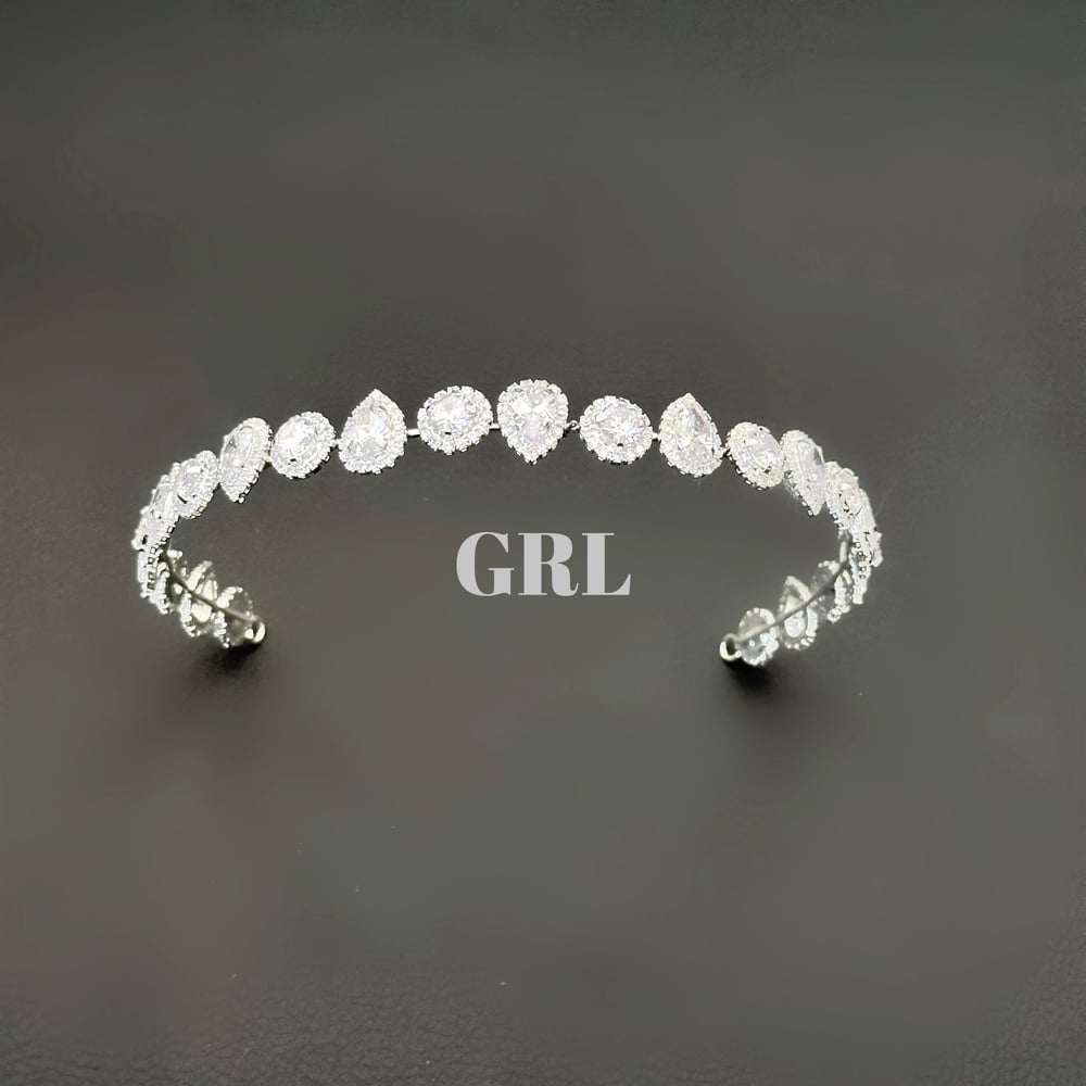 ELIA KRİSTAL TAŞLI GELİN SAÇ AKSESUARI