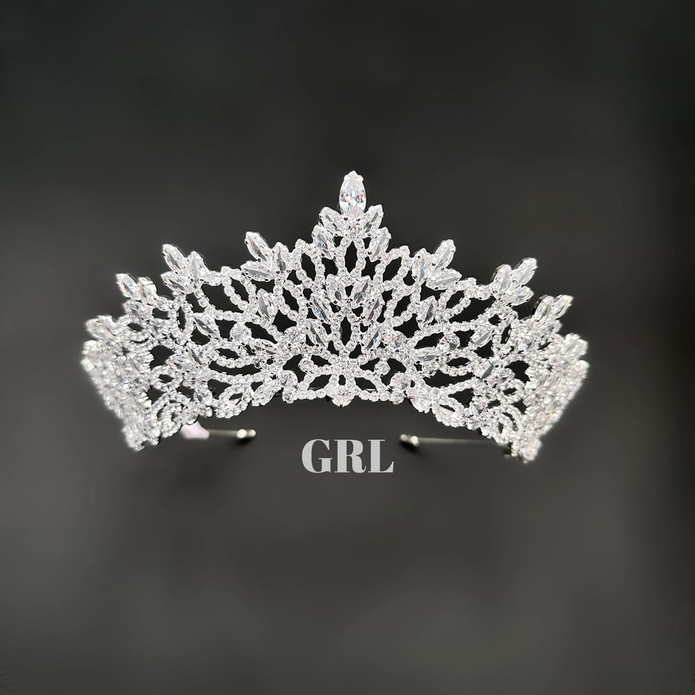 ''GAMZE' ZİRKON TAŞLI GELİN TACI