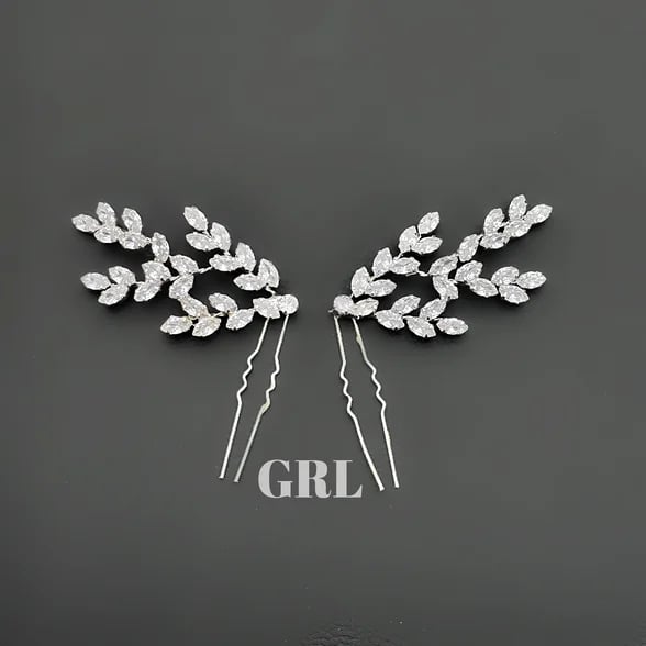 GRACE'' KRİSTAL TAŞLI İKİLİ SAÇ TOKASI