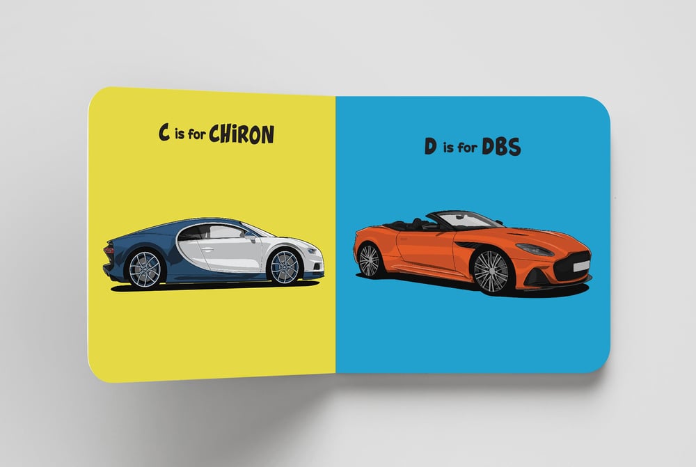 Diaper Book Club-ABC of Cars - Alphabet for the Future Car Enthusiast