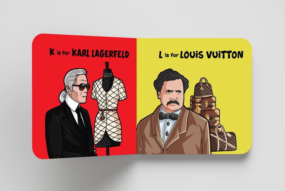 Diaper Book Club-ABCs of Fashion-Alphabet for the Future Fahion Designers
