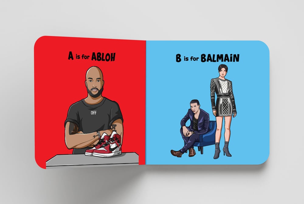 Diaper Book Club-ABCs of Fashion-Alphabet for the Future Fahion Designers