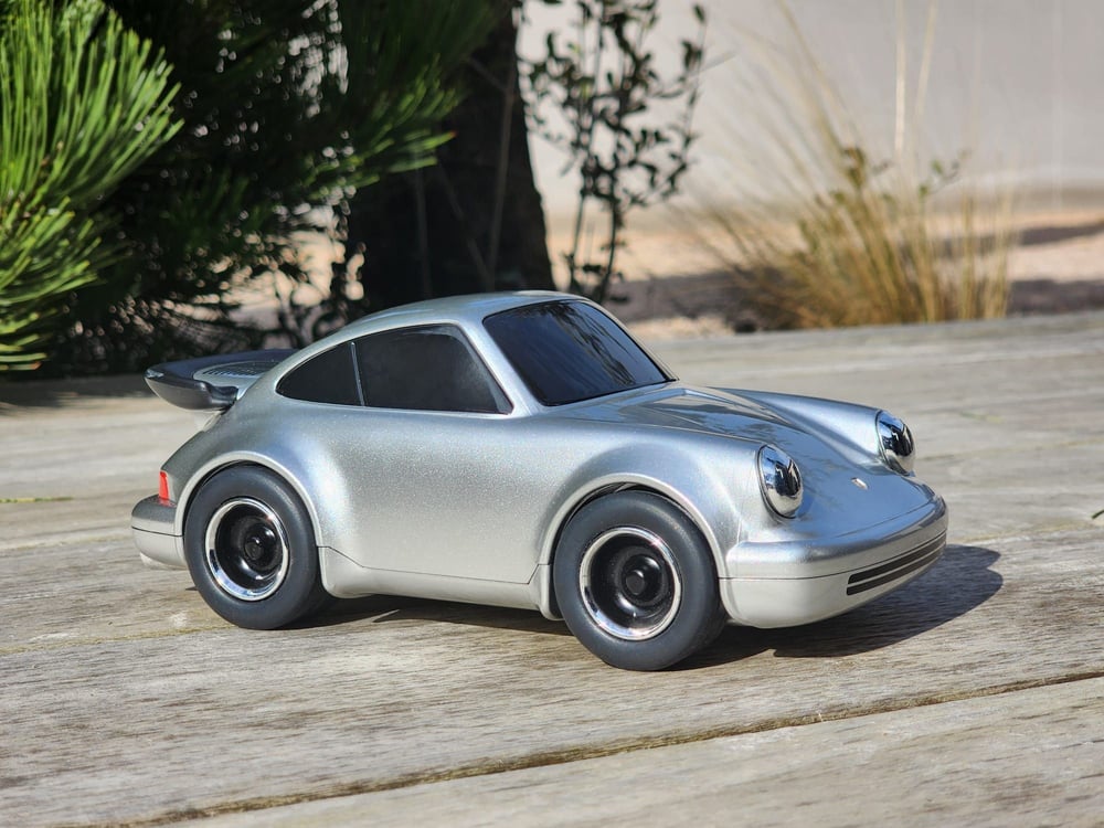 Baghera - 911 Porsche Silver Oyuncak Araba