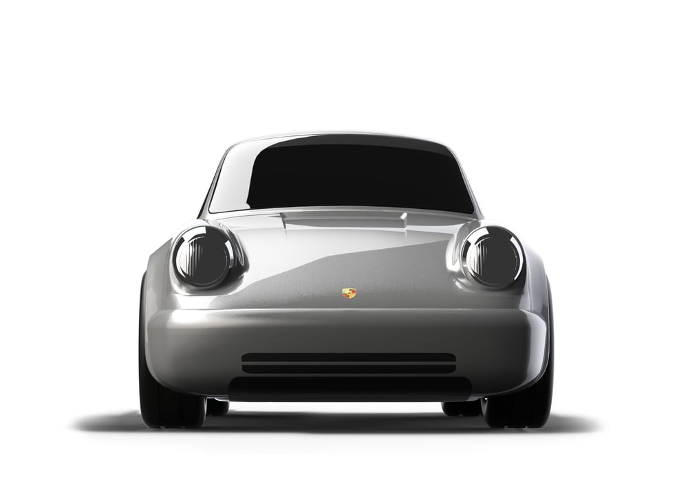 Baghera - 911 Porsche Silver Oyuncak Araba