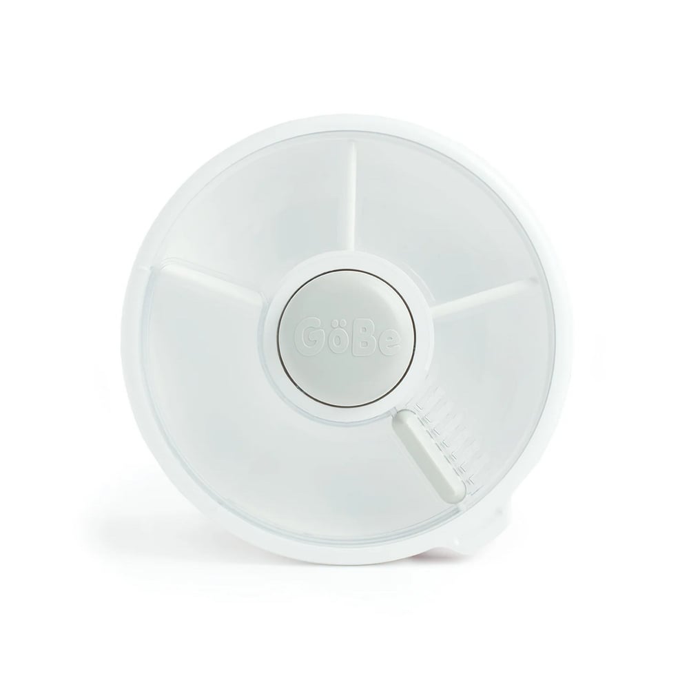 GöBe Kids - Snack Spinner Yemek Kabı Gri