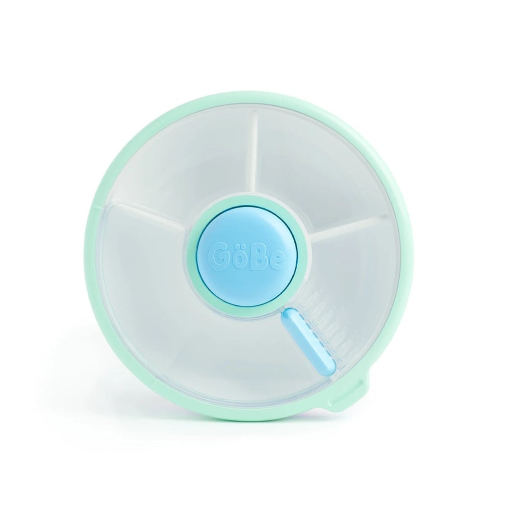 GöBe Kids - Snack Spinner Yemek Kabı Mavi