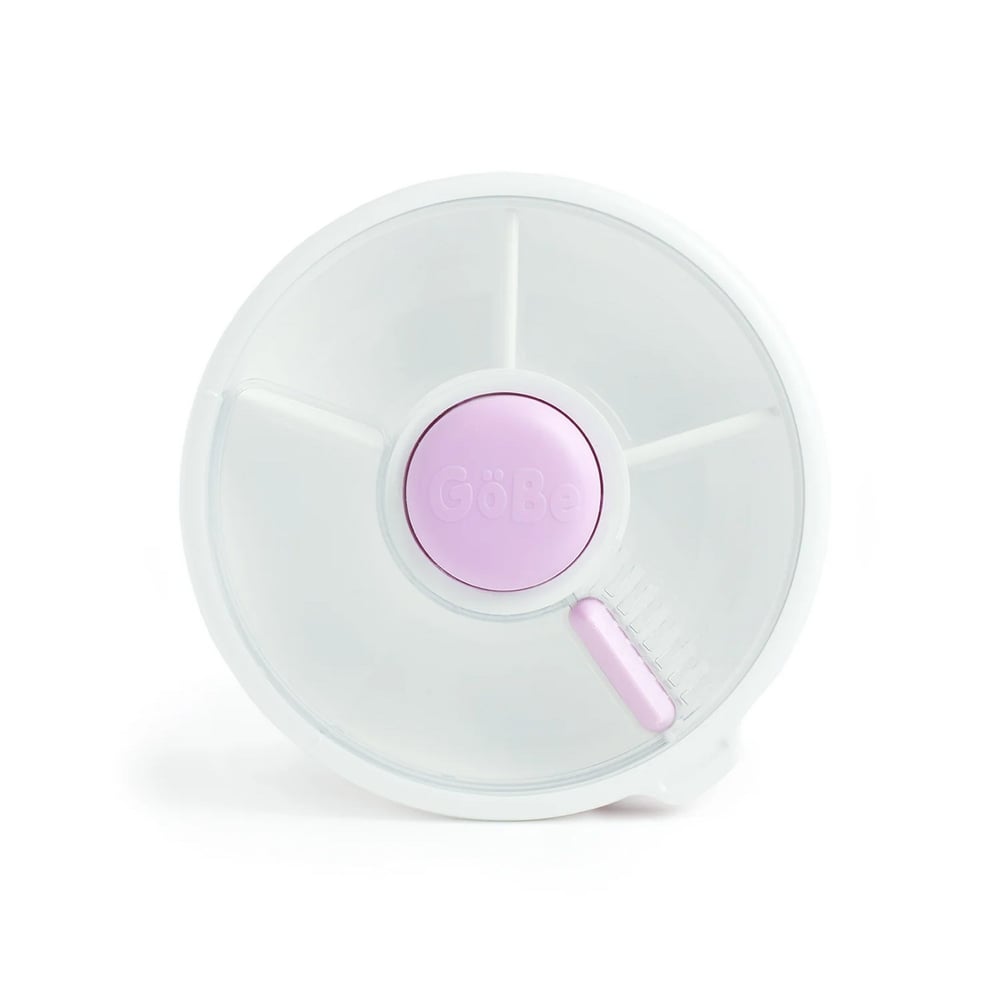 GöBe Kids - Snack Spinner Yemek Kabı Mor