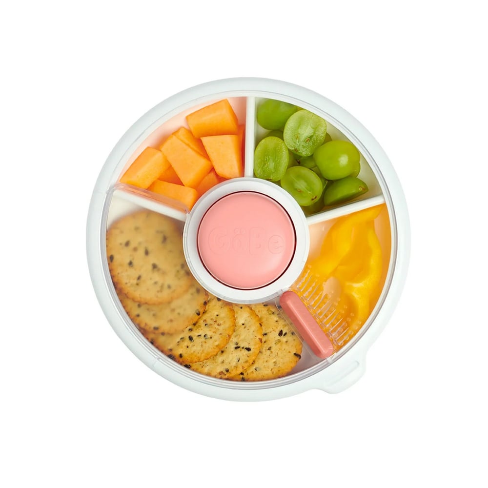 GöBe Kids - Snack Spinner Yemek Kabı Pembe