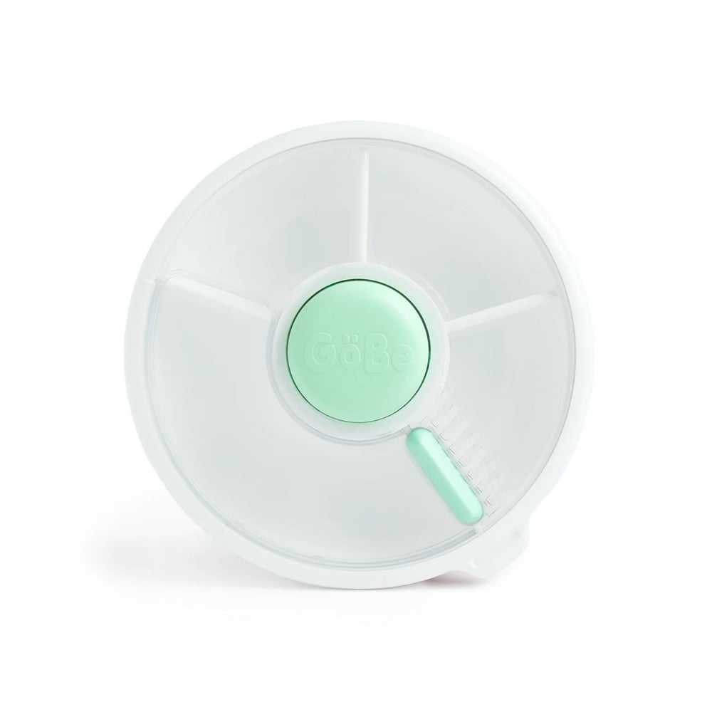 GöBe Kids - Snack Spinner Yemek Kabı Yeşil
