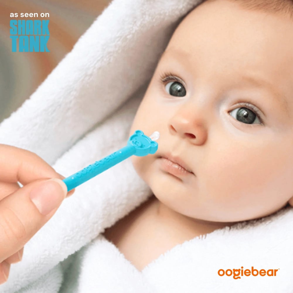 Oogiebear - Burun ve Kulak Temizleyici 2 Adet Mavi