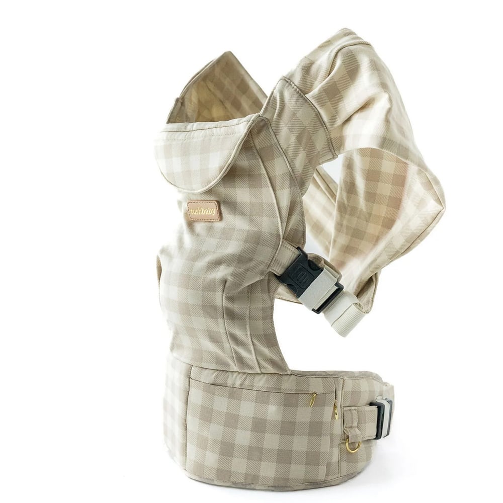 TushBaby - Pearl Wrap Kumaş Kanguru  Gingham