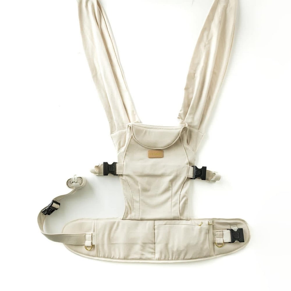 TushBaby - Pearl Wrap Kumaş Kanguru Krem