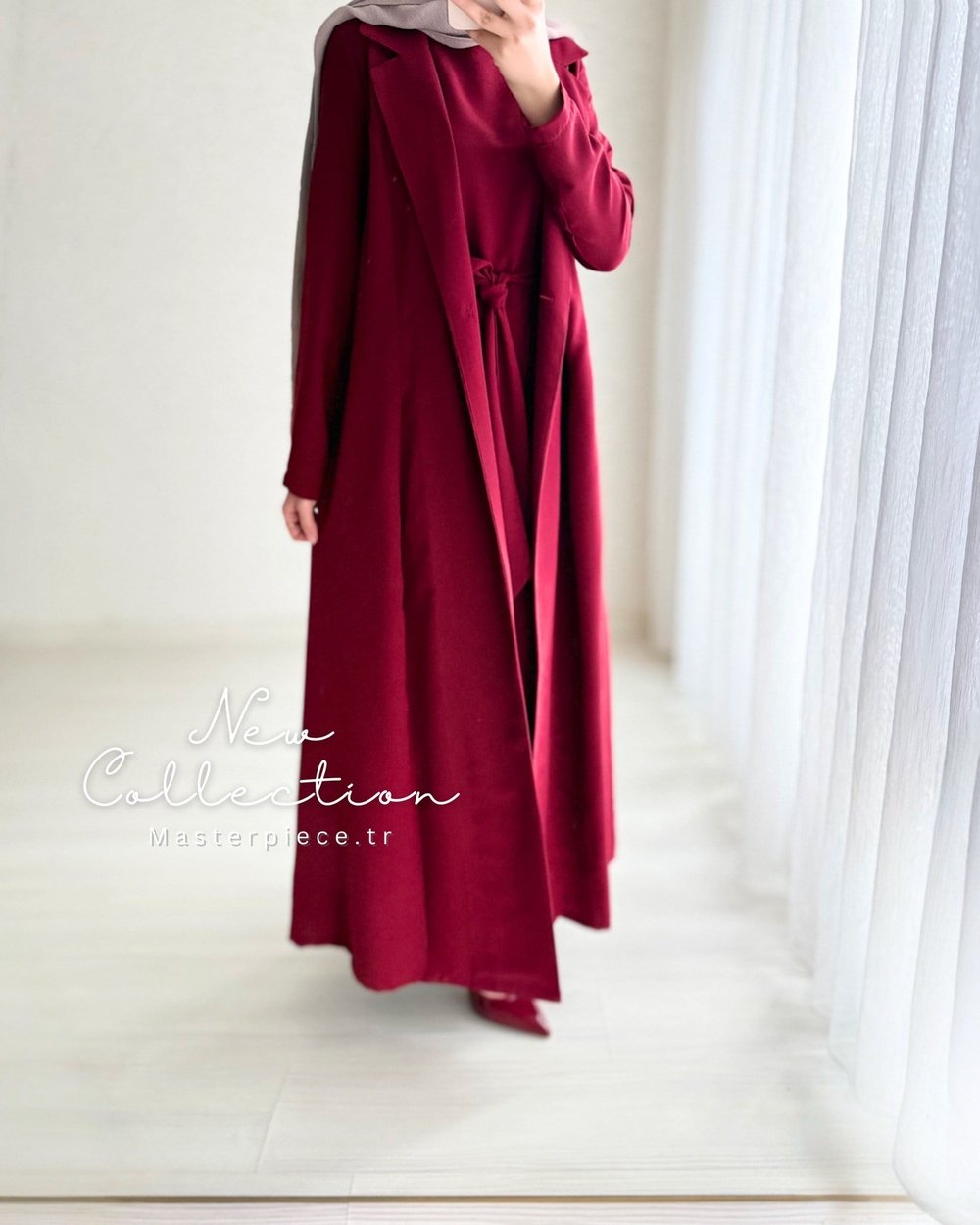 Rima Üçlü Takım (Pantolon Bluz Pelerin)