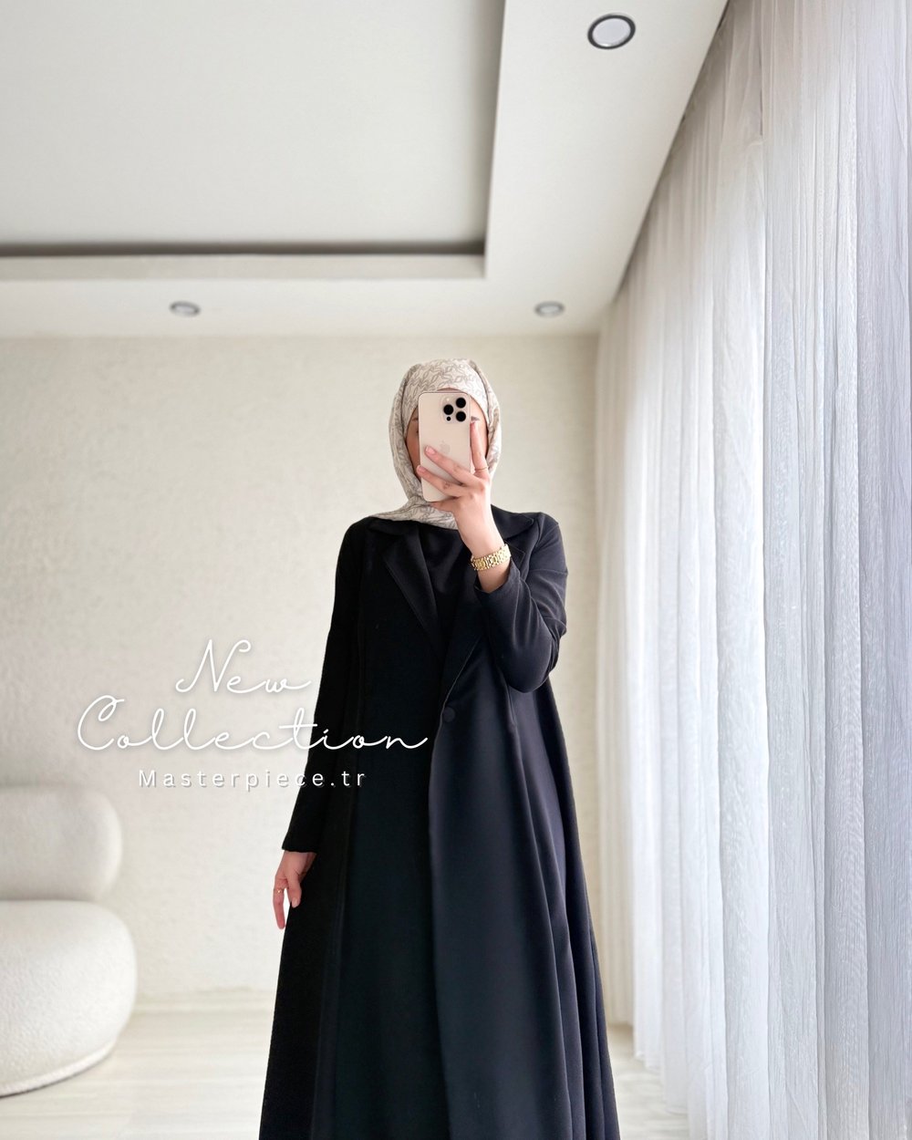 Rima Üçlü Takım (Pantolon Bluz Pelerin)