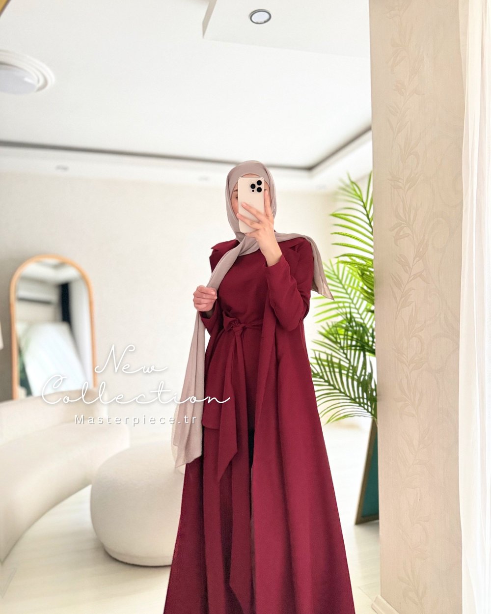 Rima Üçlü Takım (Pantolon Bluz Pelerin)