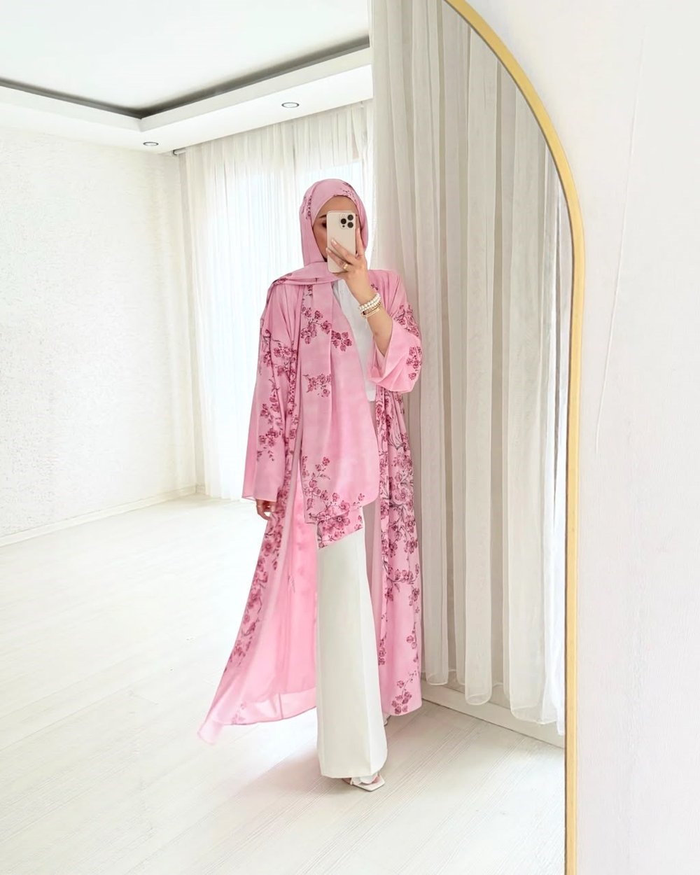 Rosalie Fularlı Şallı Kimono