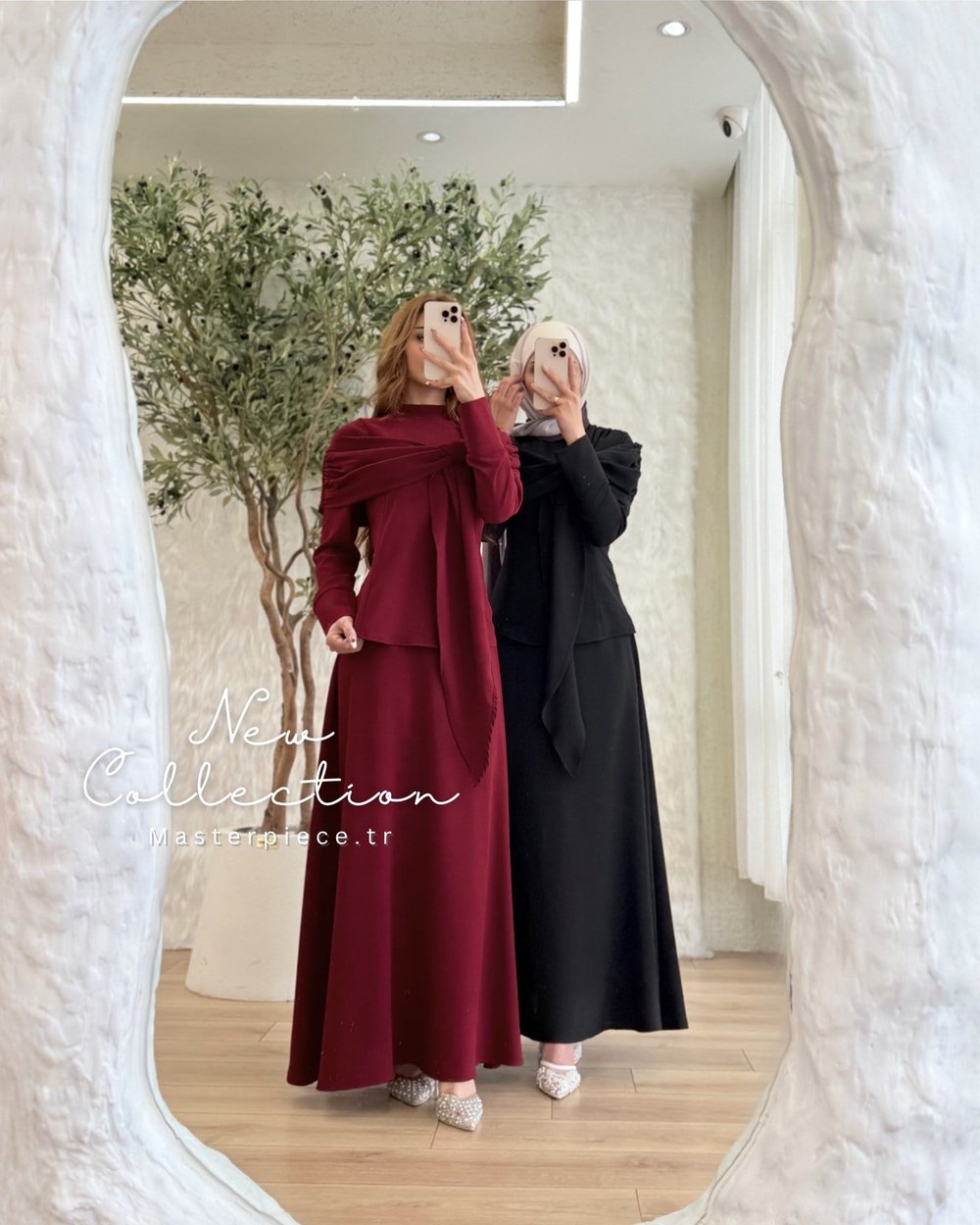 Sara Bluz Etek Takımı