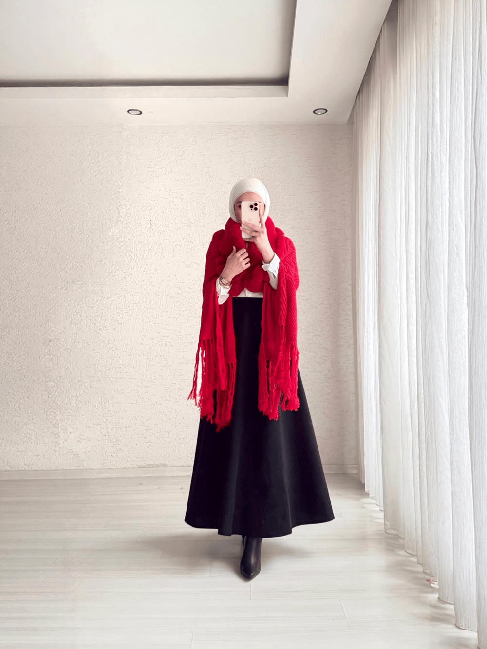 Velvet Touch Kürk Yakalı Triko