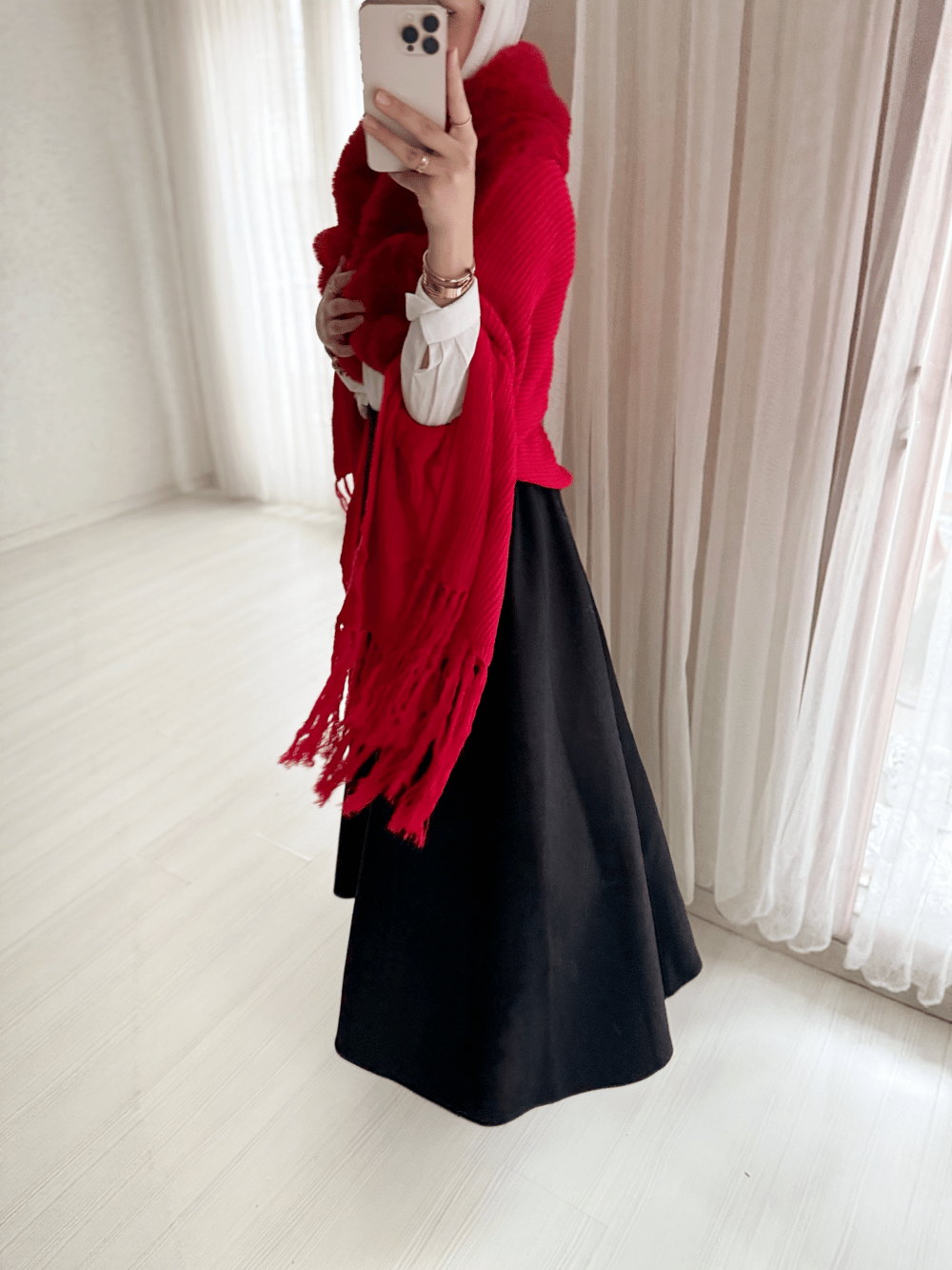 Velvet Touch Kürk Yakalı Triko