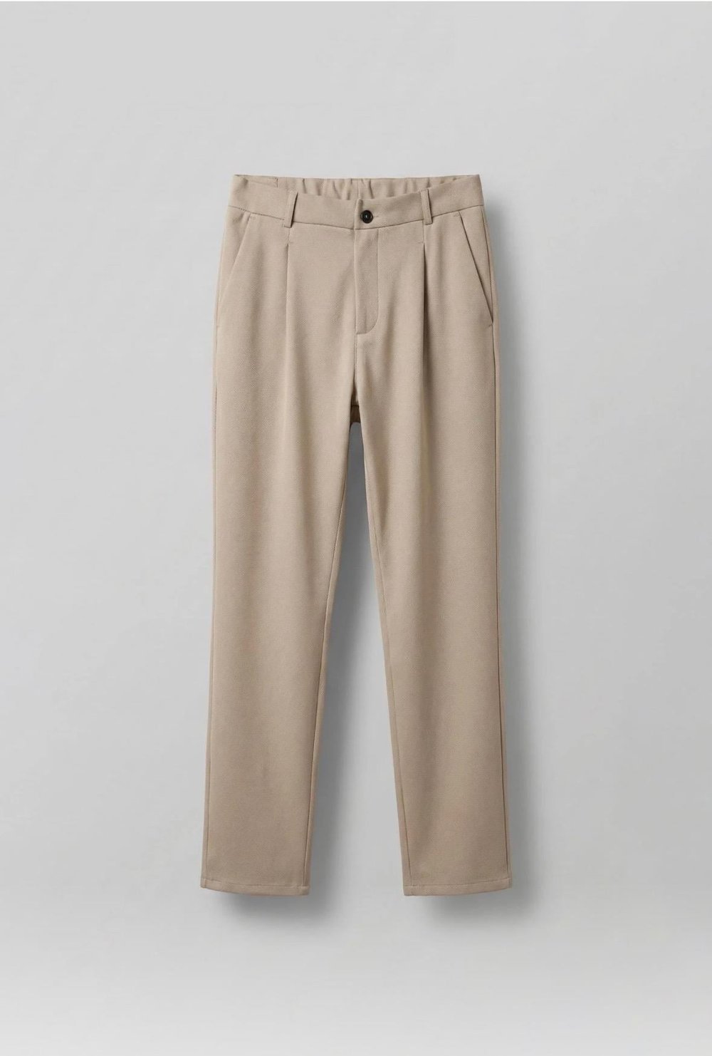 Baggy Kumaş Pantolon Bej
